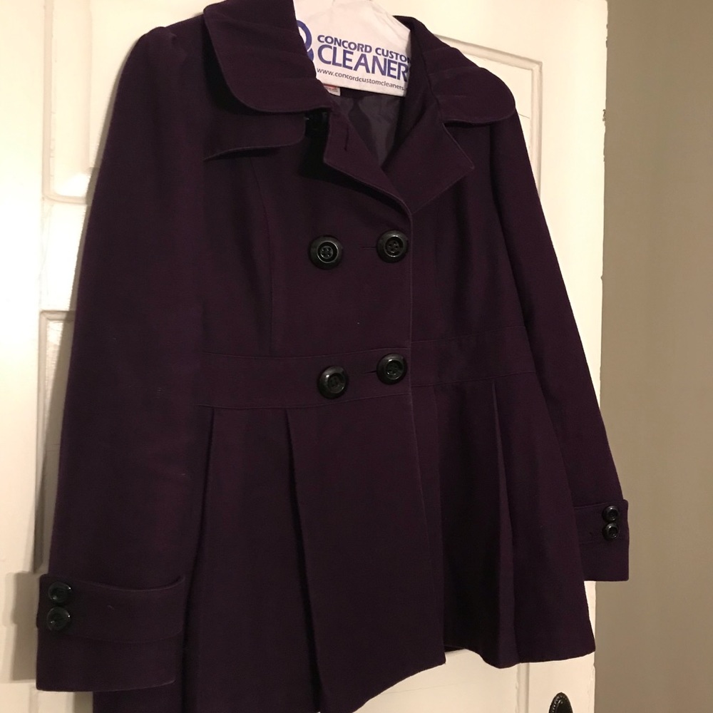 Purple Peacoat